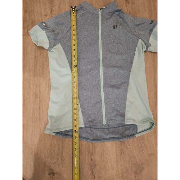New Pearl Izumi Women's W Select Escape Short Sleeve Jersey XL Arctic/MistGreen - Picture 10 of 13